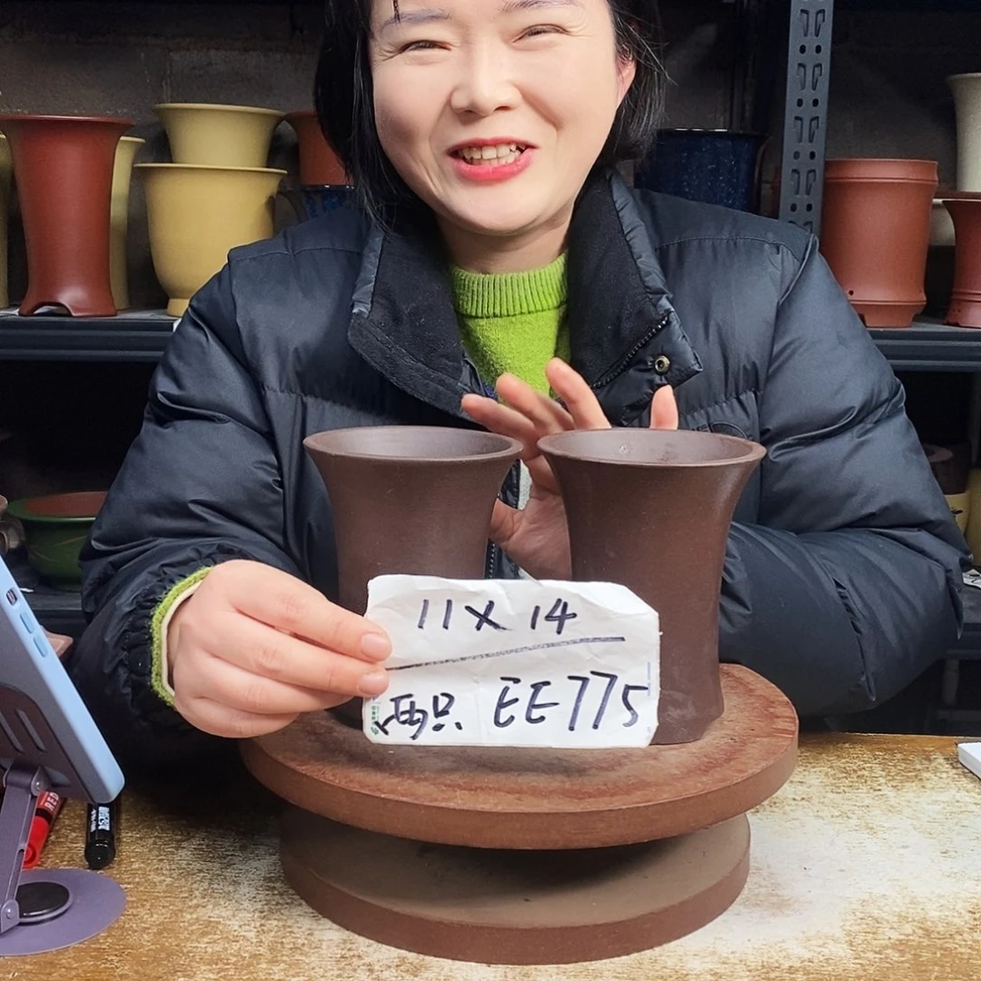 紫砂紫砂花盆一只EE775