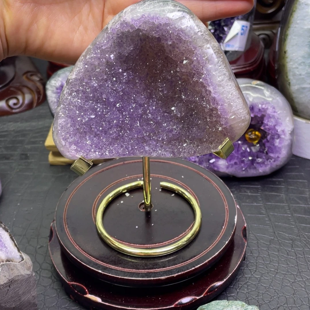 大型摆件（非配饰）紫晶未镶嵌