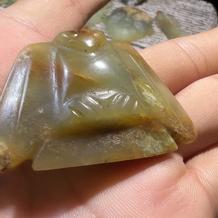 高***）玉玉摆件笛枭器型件