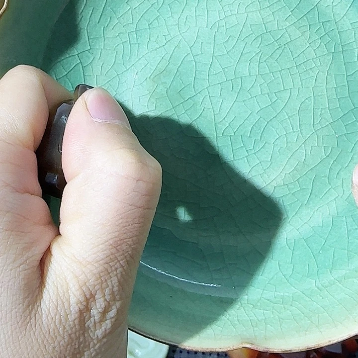 瓷片西*客瓷器白梨摆件创意瓷器278