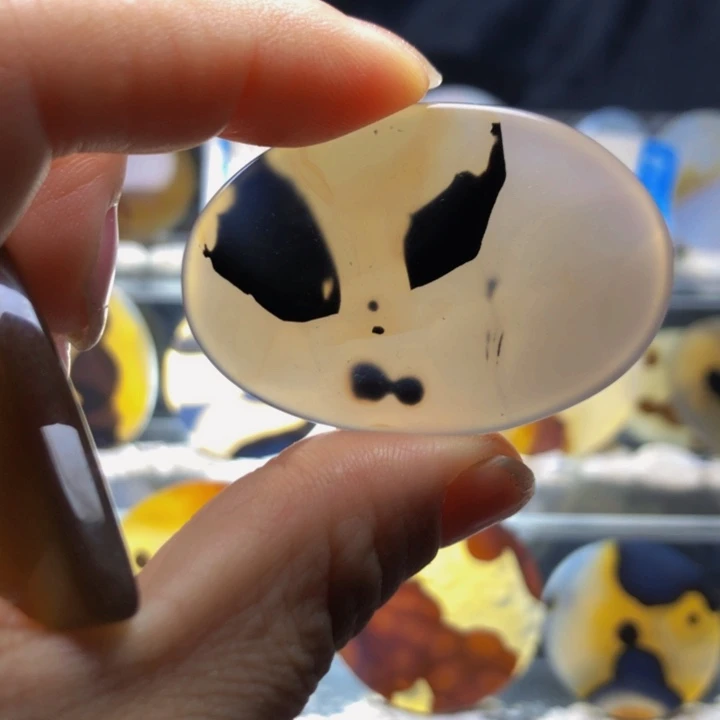 合金玛瑙/玉髓珠宝奇石28