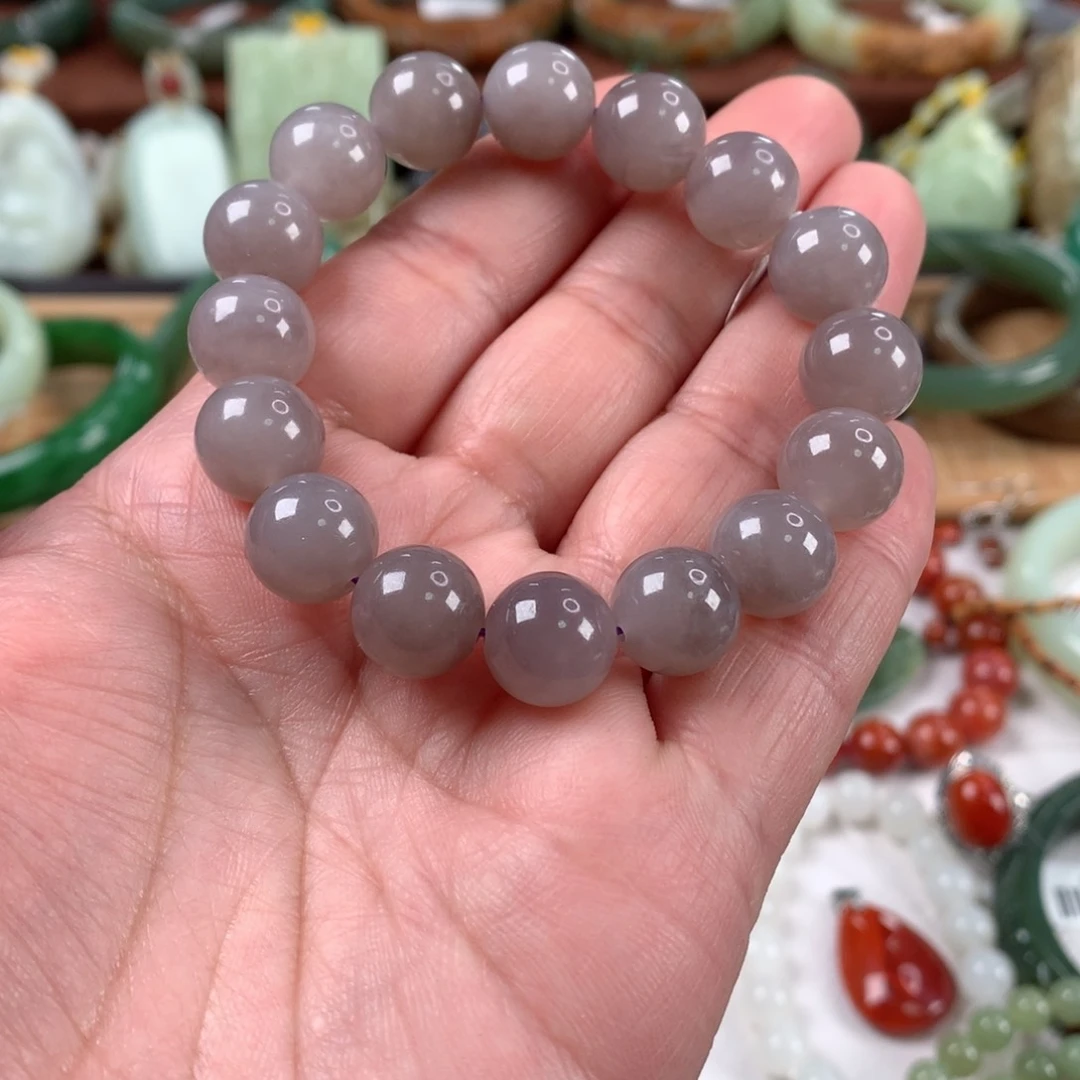 和田玉手链未镶嵌卡12