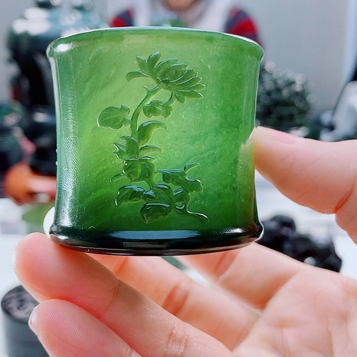 和田玉（青玉）未镶嵌把件