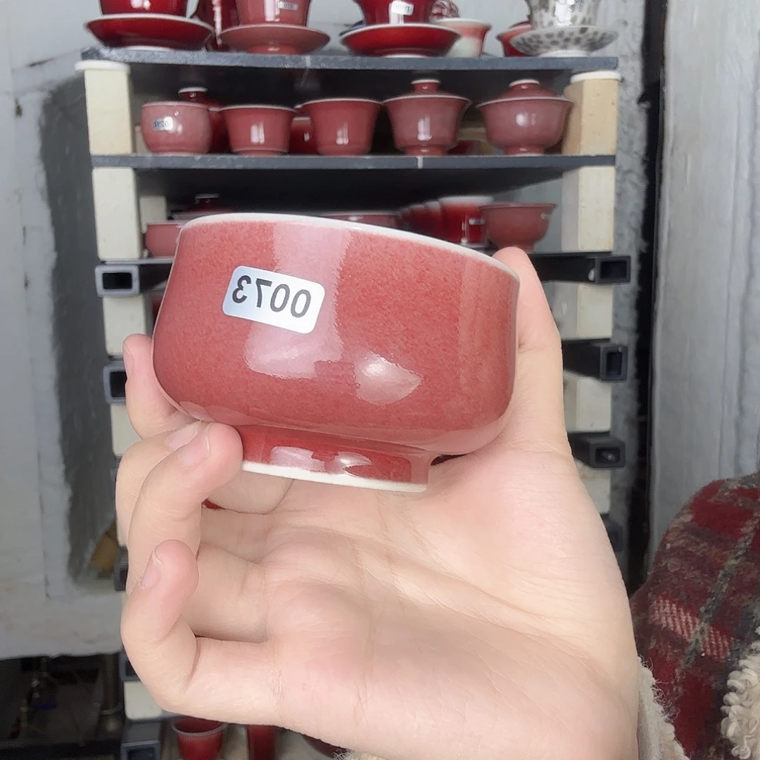 瓷片景德镇郎红陶瓷