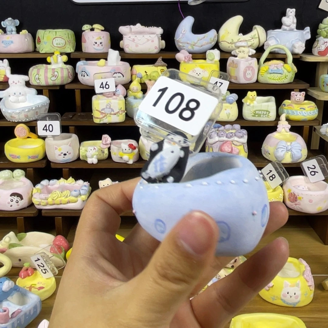 108企鹅鲸鱼盆成品