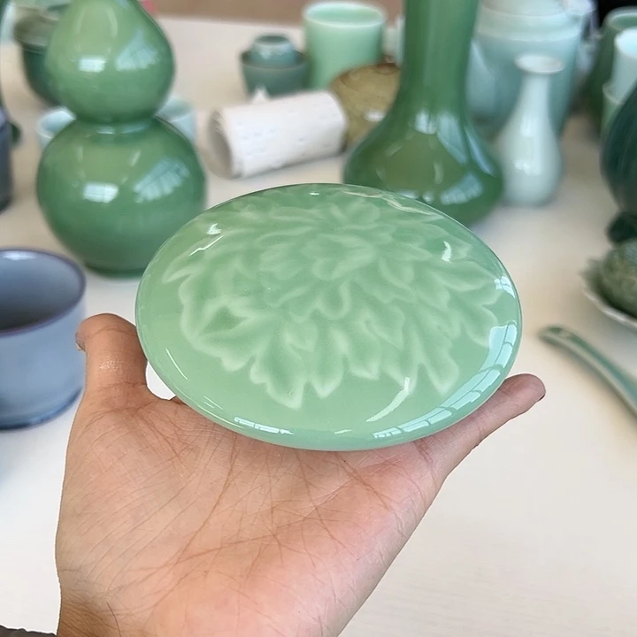 小米茶器龙泉青瓷