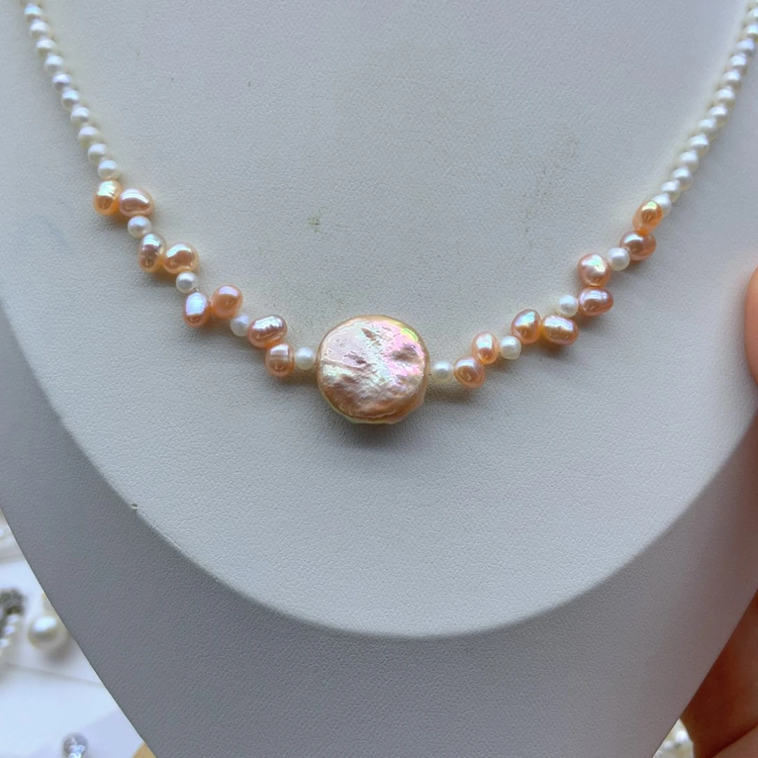 淡水珍珠未镶嵌耳饰