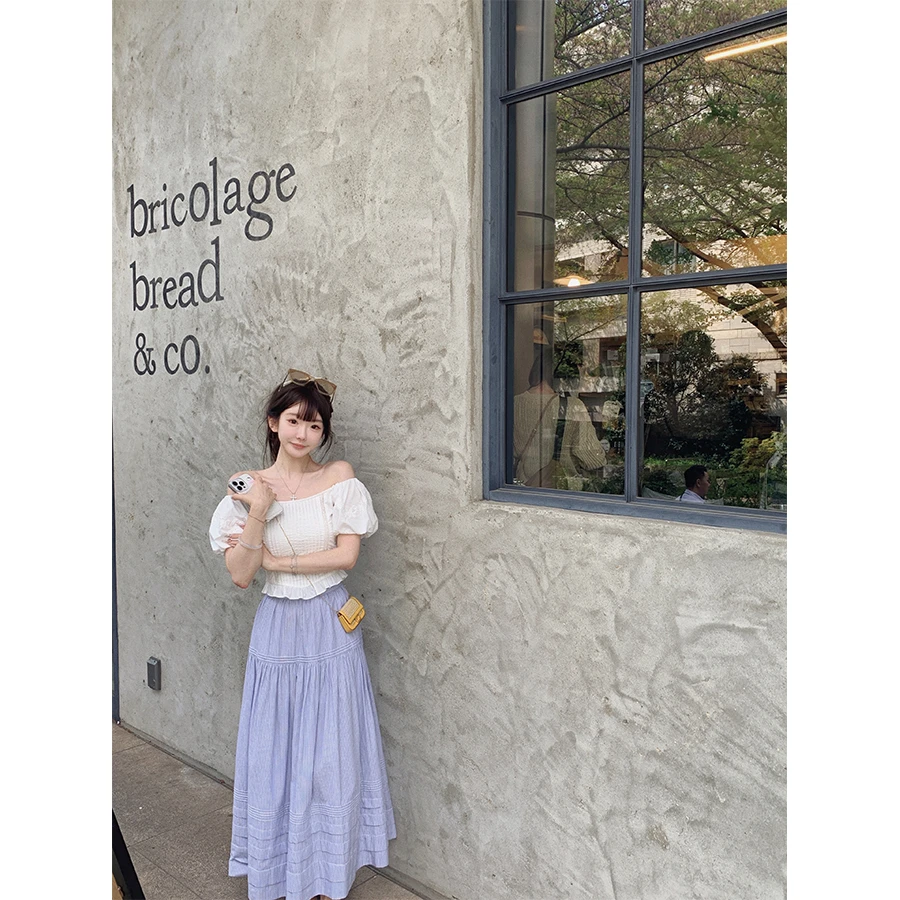 金蘑菇菇 Mélodie小步圆舞曲 / 招牌100棉刺绣 上衣&套装