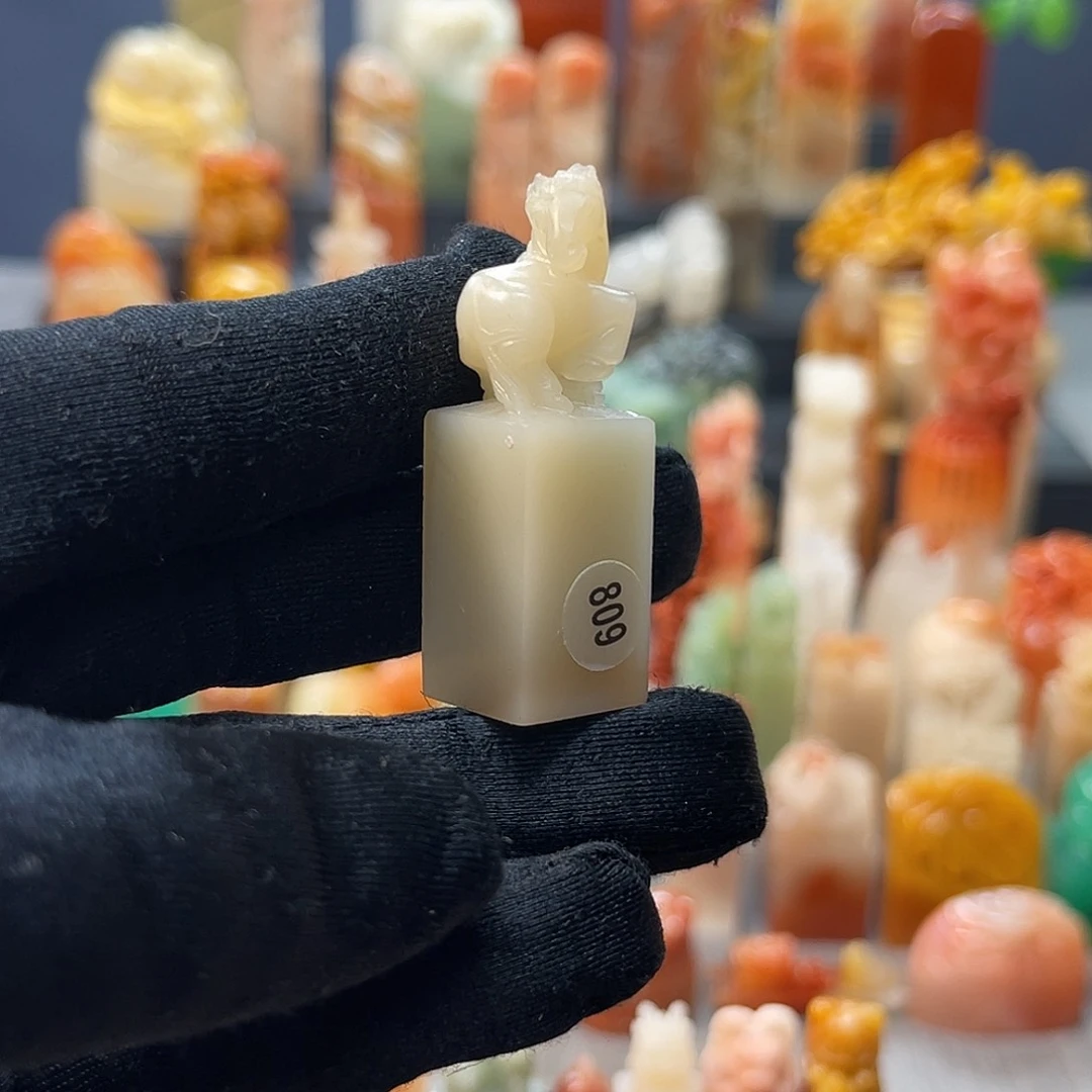 巴林石印石包邮包刻809809