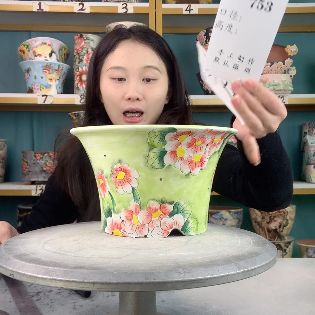 罐景德镇手工手工瑕疵753