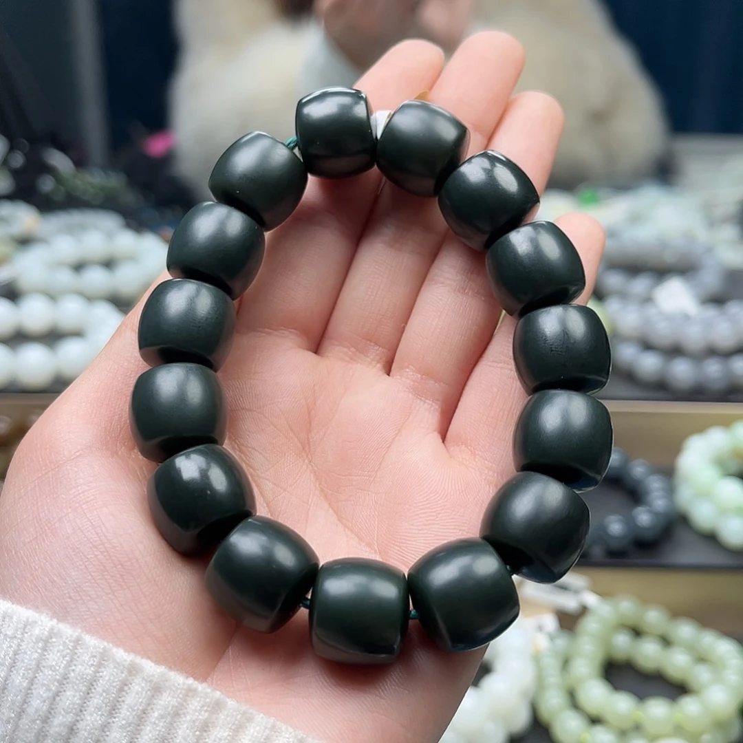 和田玉手链未镶嵌