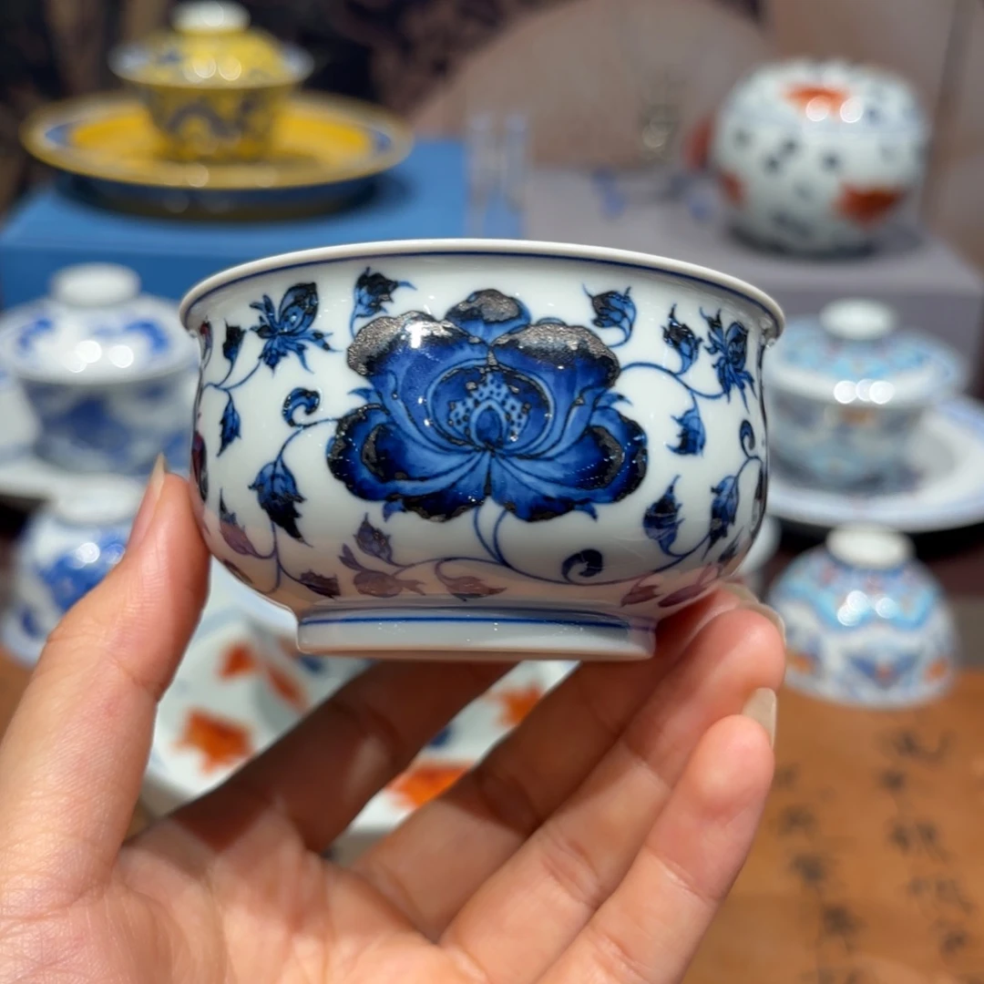 T***i手工手绘陶瓷茶具