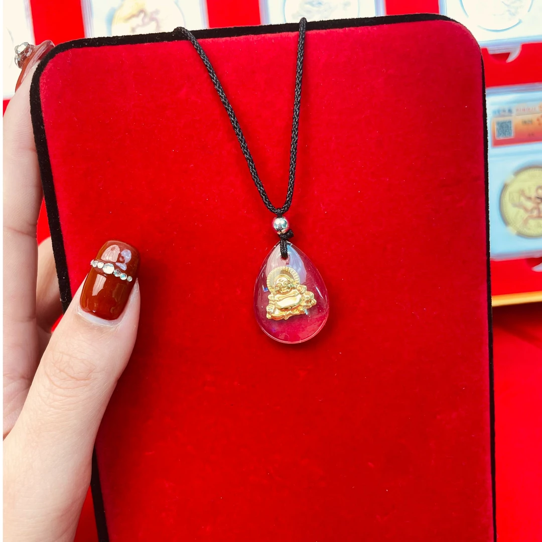 【节日礼庆】佛*新款时尚传承古法送礼珠子镶嵌挂饰