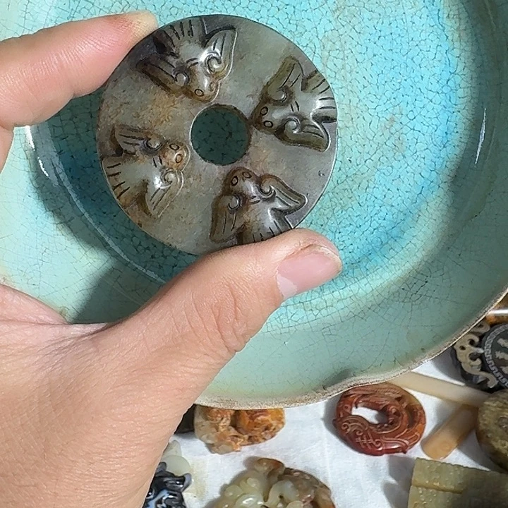 摆件瓷自顾自是我喜欢