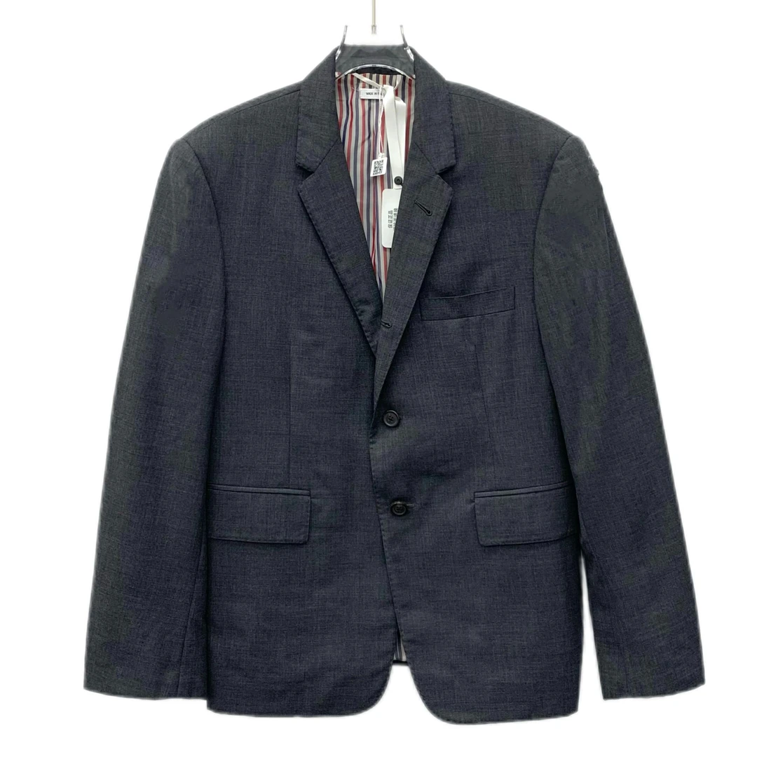 99新 THOMBROWNE DM0120  深灰色羊毛长袖西装外套 2 M码