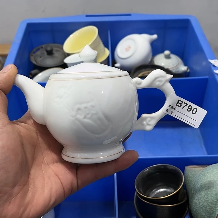 茶具默认微瑕瓷器、茶具、壶、摆件，介意勿拍