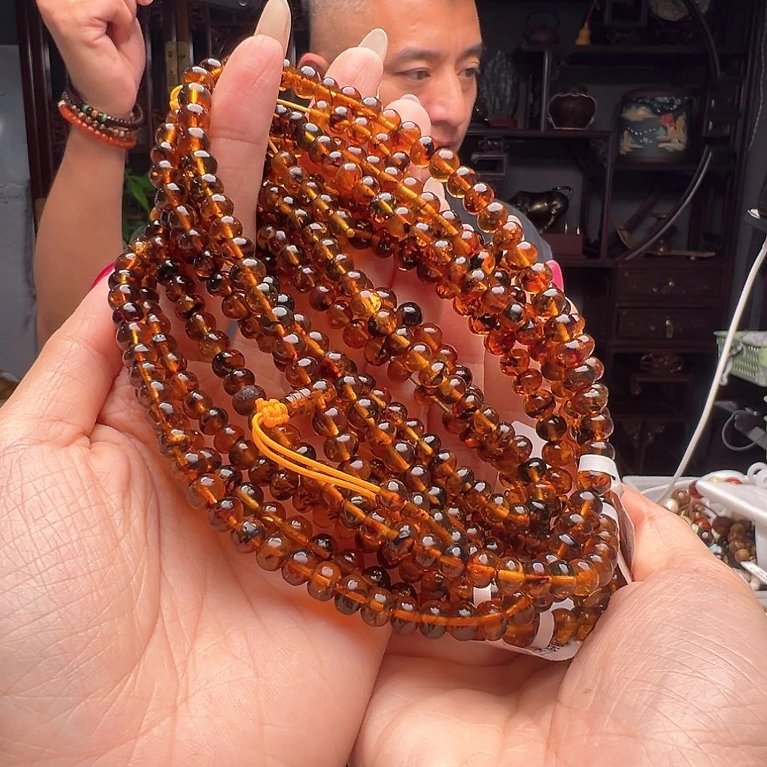 未镶嵌琥珀裸石抚顺琥珀20963六多样性发其一