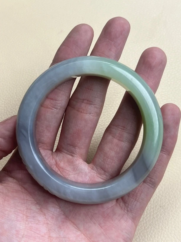 和田玉手镯58圈Y273