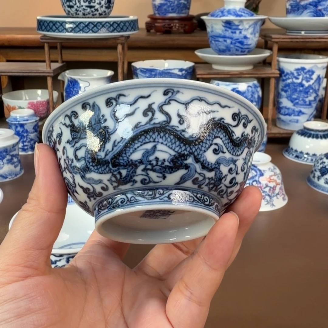 景德镇陶瓷手工手绘