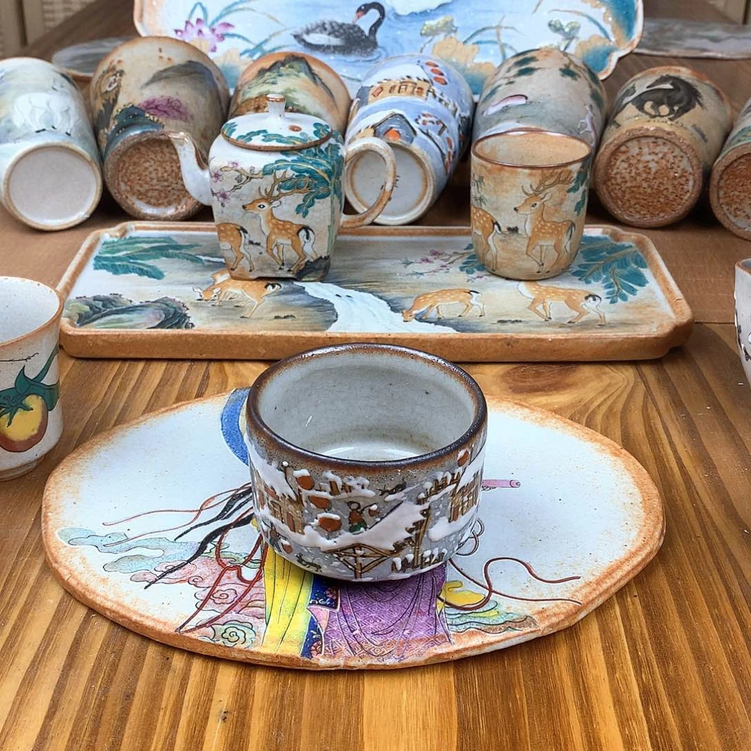 杨***碳杯景德镇陶瓷手作