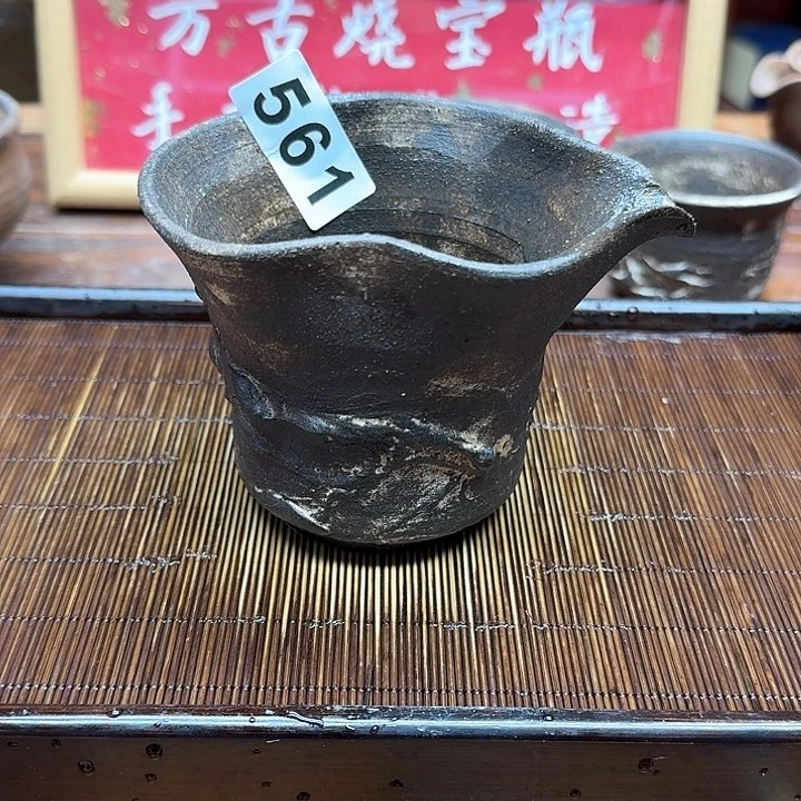 纯手工制作粗陶茶具