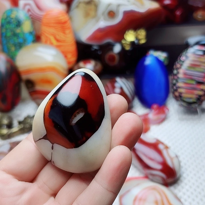 *****未镶嵌玛瑙/玉髓珠宝半成品