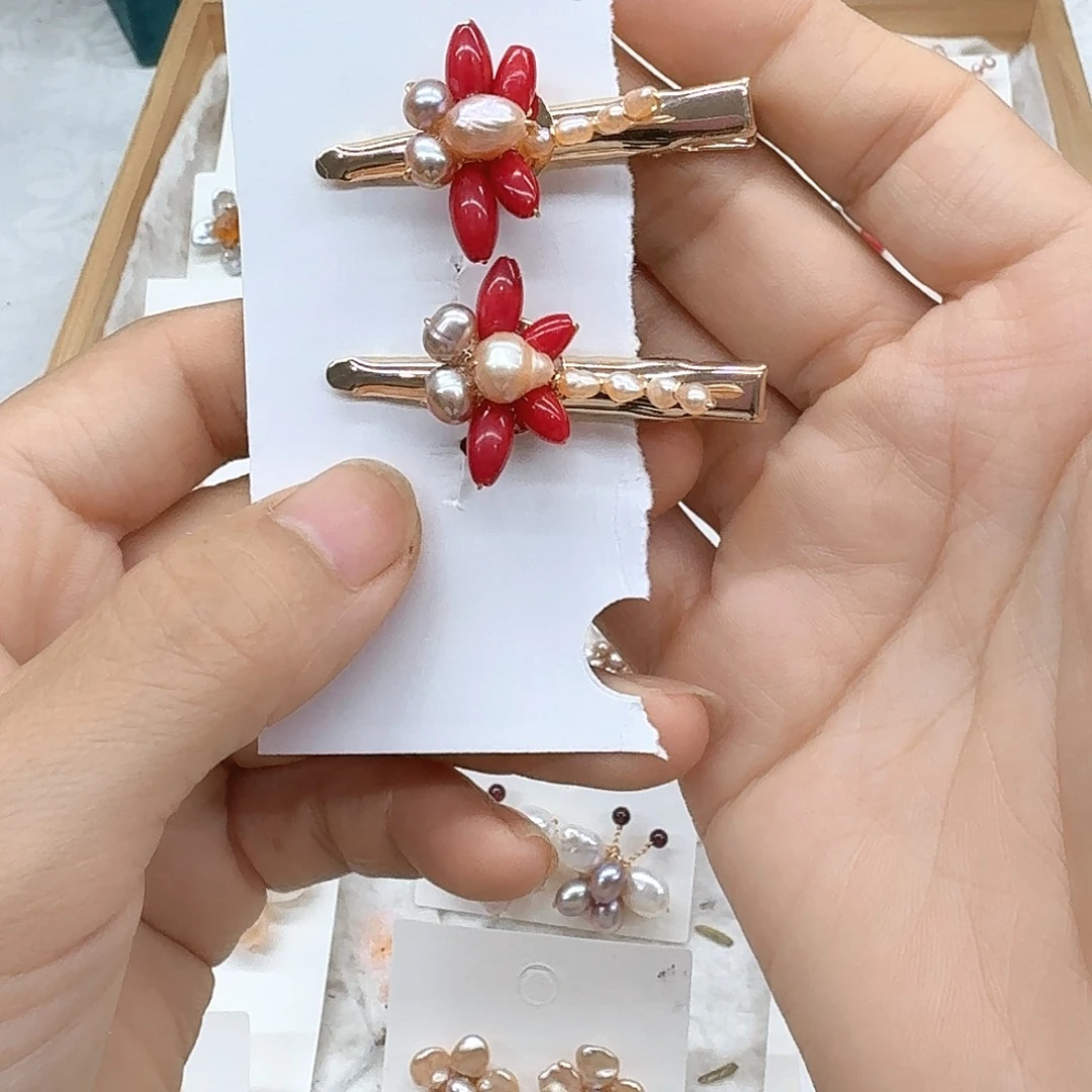 未镶嵌淡水珍珠发饰