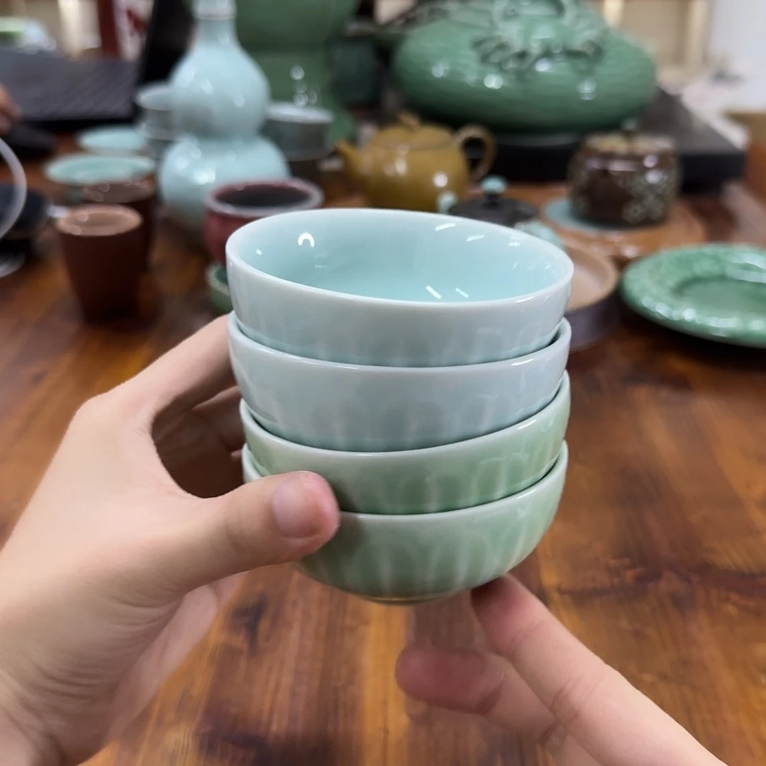 小仲青瓷茶器微瑕8091