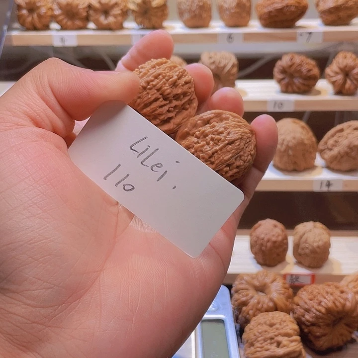 L***i把件文玩核桃鲸品南疆石核桃