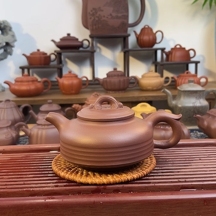 琉璃手工艺品紫砂壶