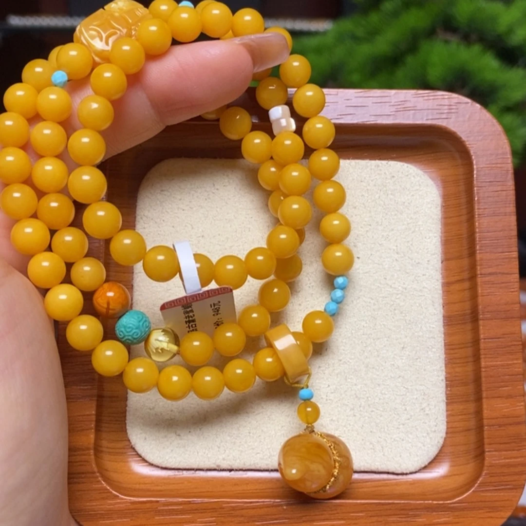 【闪购商品】手链蜜蜡未镶嵌手串