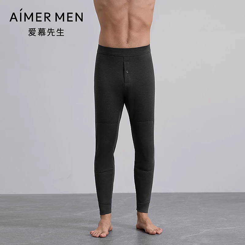 【五层加厚含山羊绒】爱慕先生25AW绒暖秋冬男士保暖裤长裤NS73M421