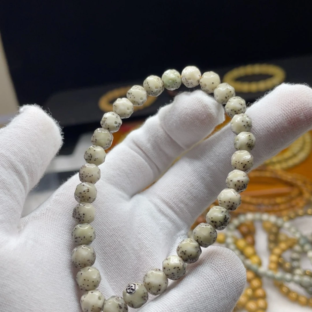 【闪购商品】把件星月菩提银标款87冰糖月朗星稀精工