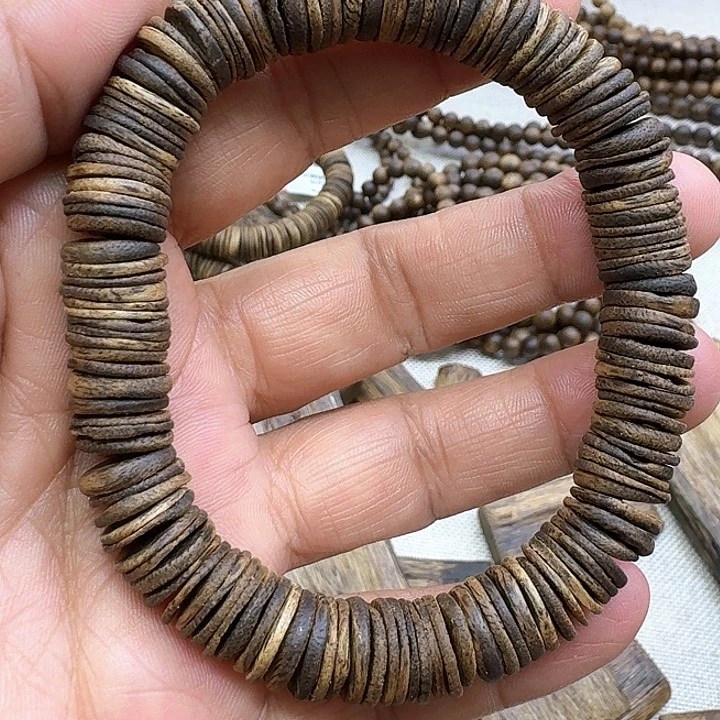 沉香沉香碎屑沉水片片珠14克