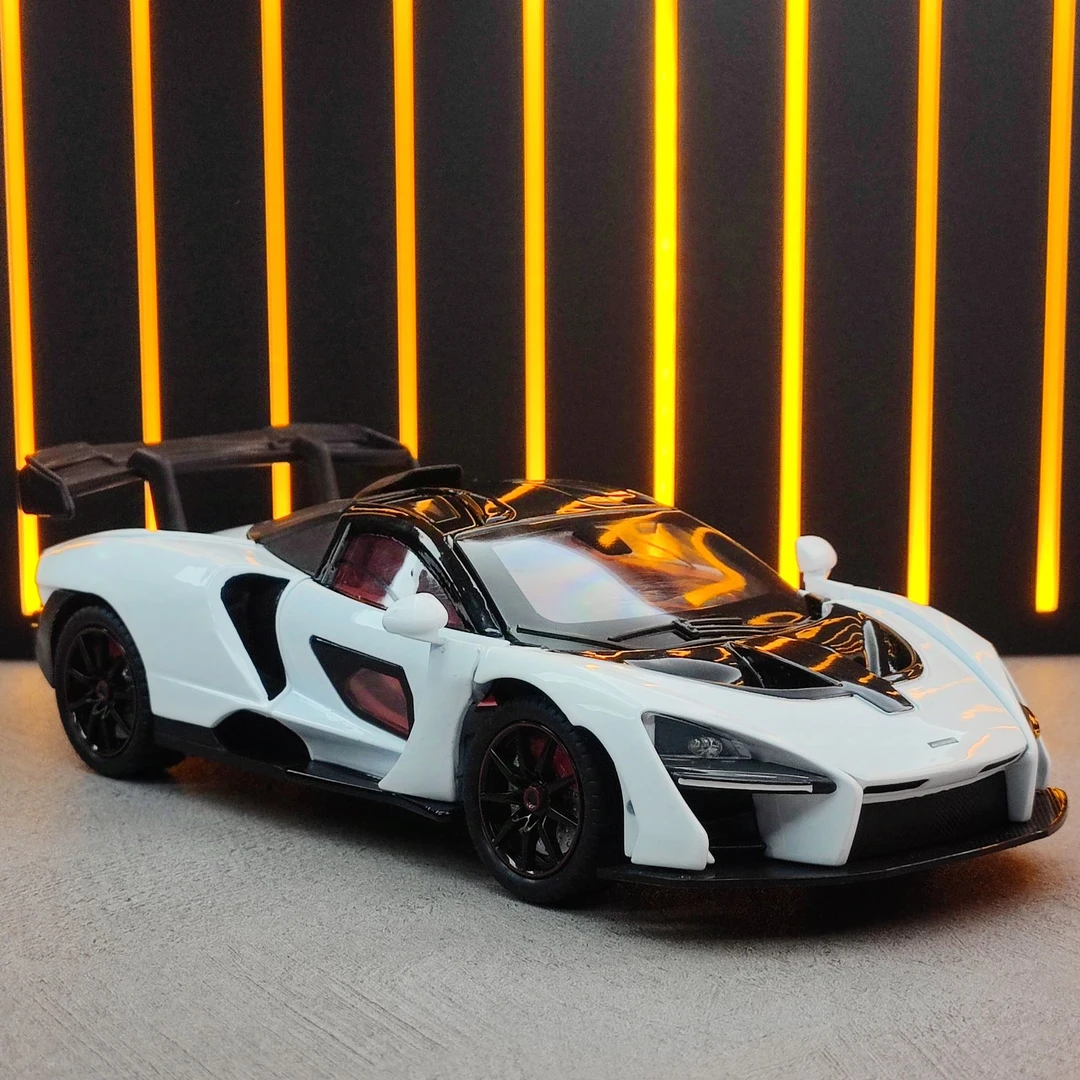 迈凯伦塞纳Senna 1:24 合金汽车模型精美生日礼物摆件