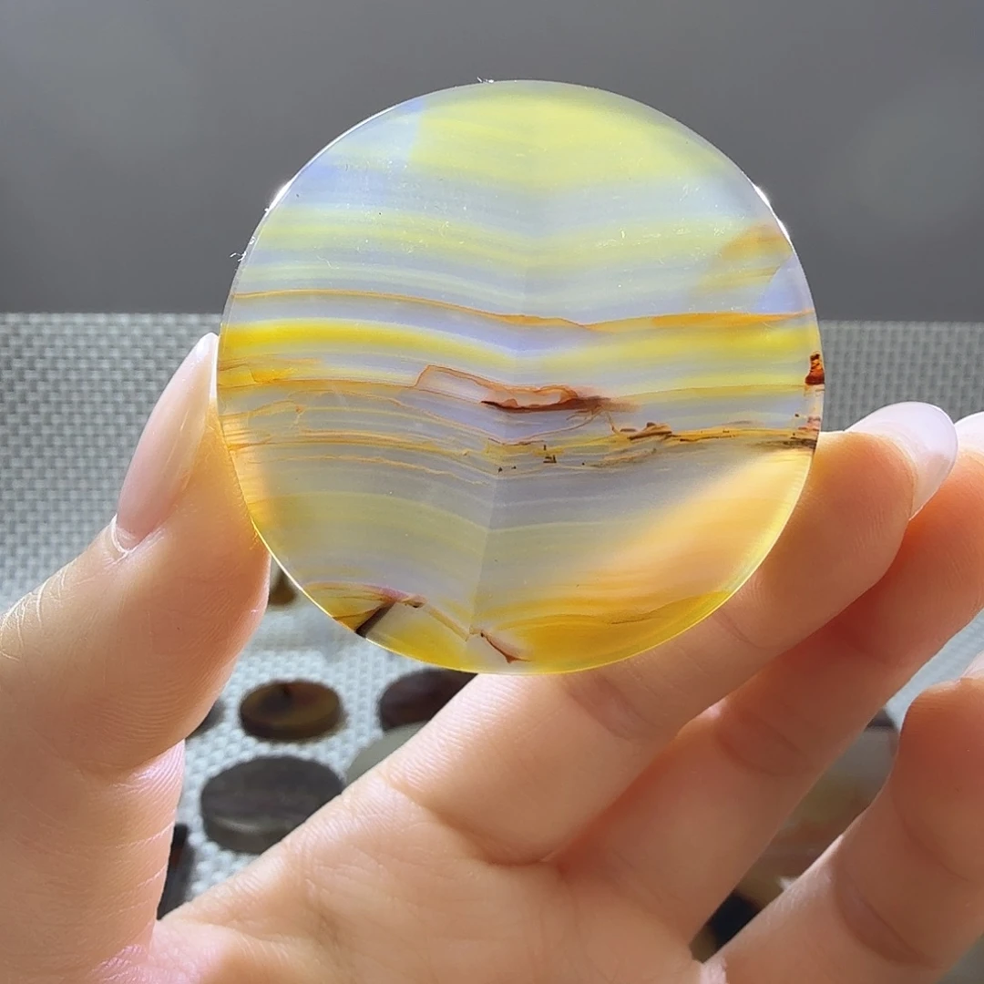 玛瑙/玉髓未镶嵌吊坠(不含链)66