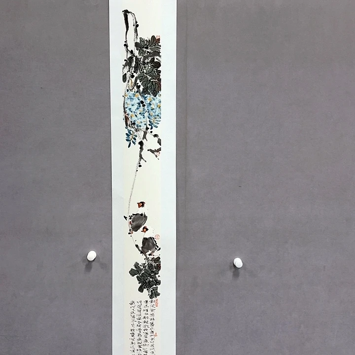 国画亲笔手绘放心去藏