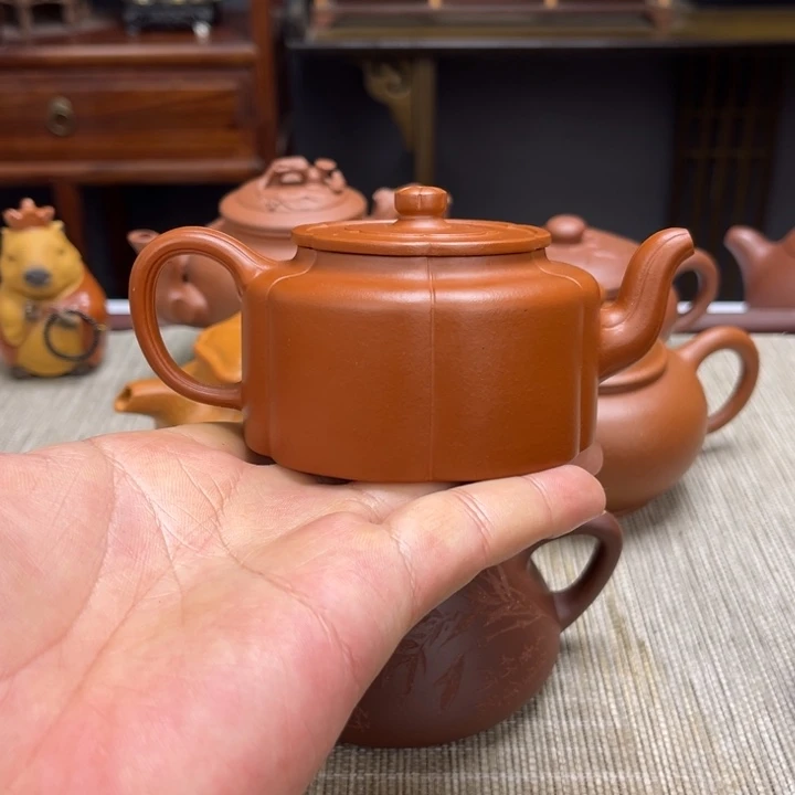 茶壶朱泥容量180毫升