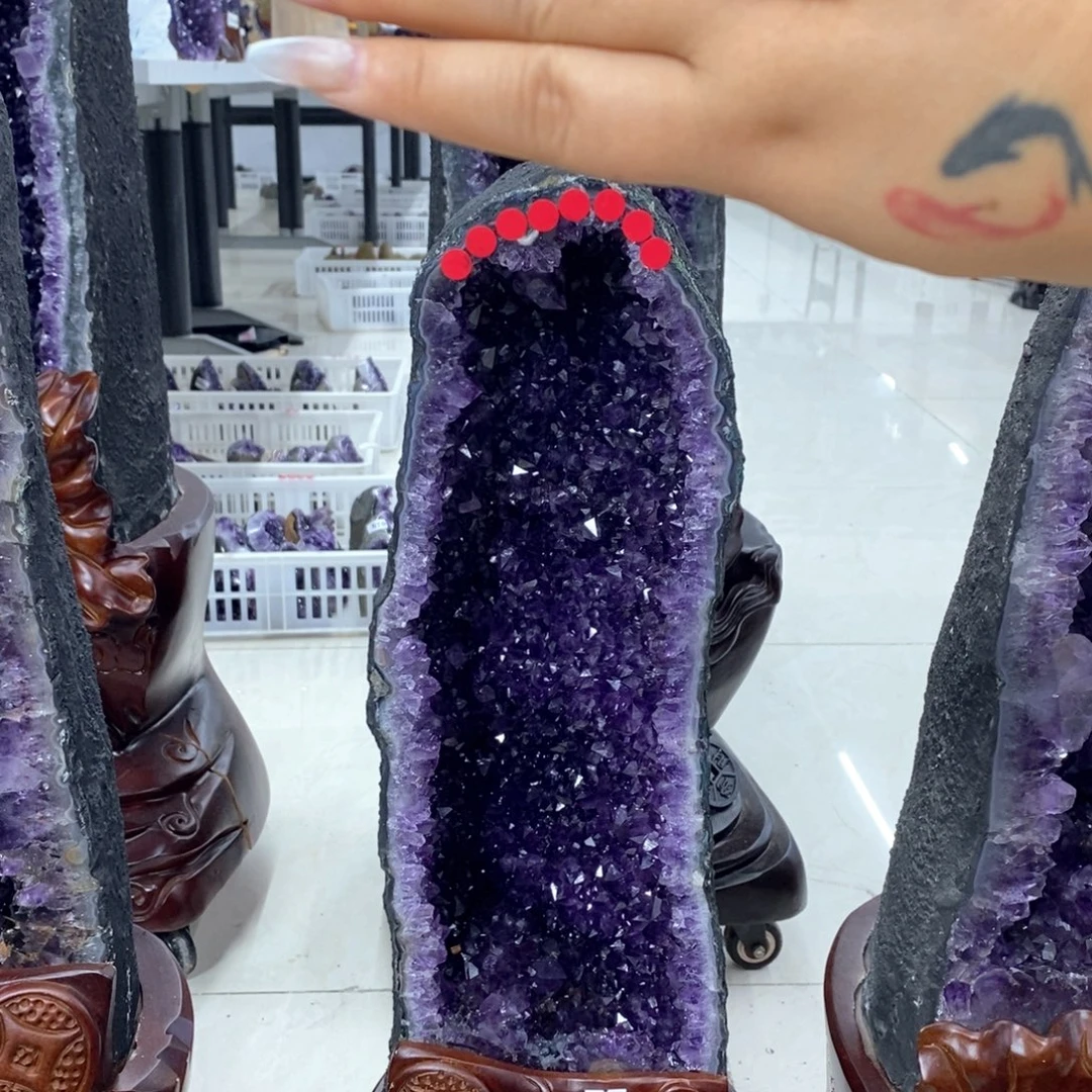 紫晶大型摆件（非配饰）未镶嵌