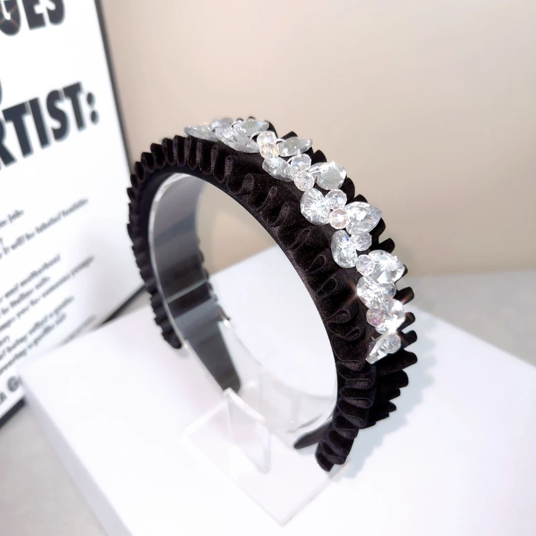 甜美发箍法式波浪显气质发箍发饰