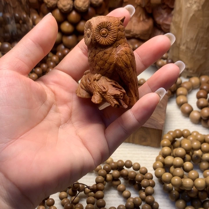 檀香木其他老山檀香手把件