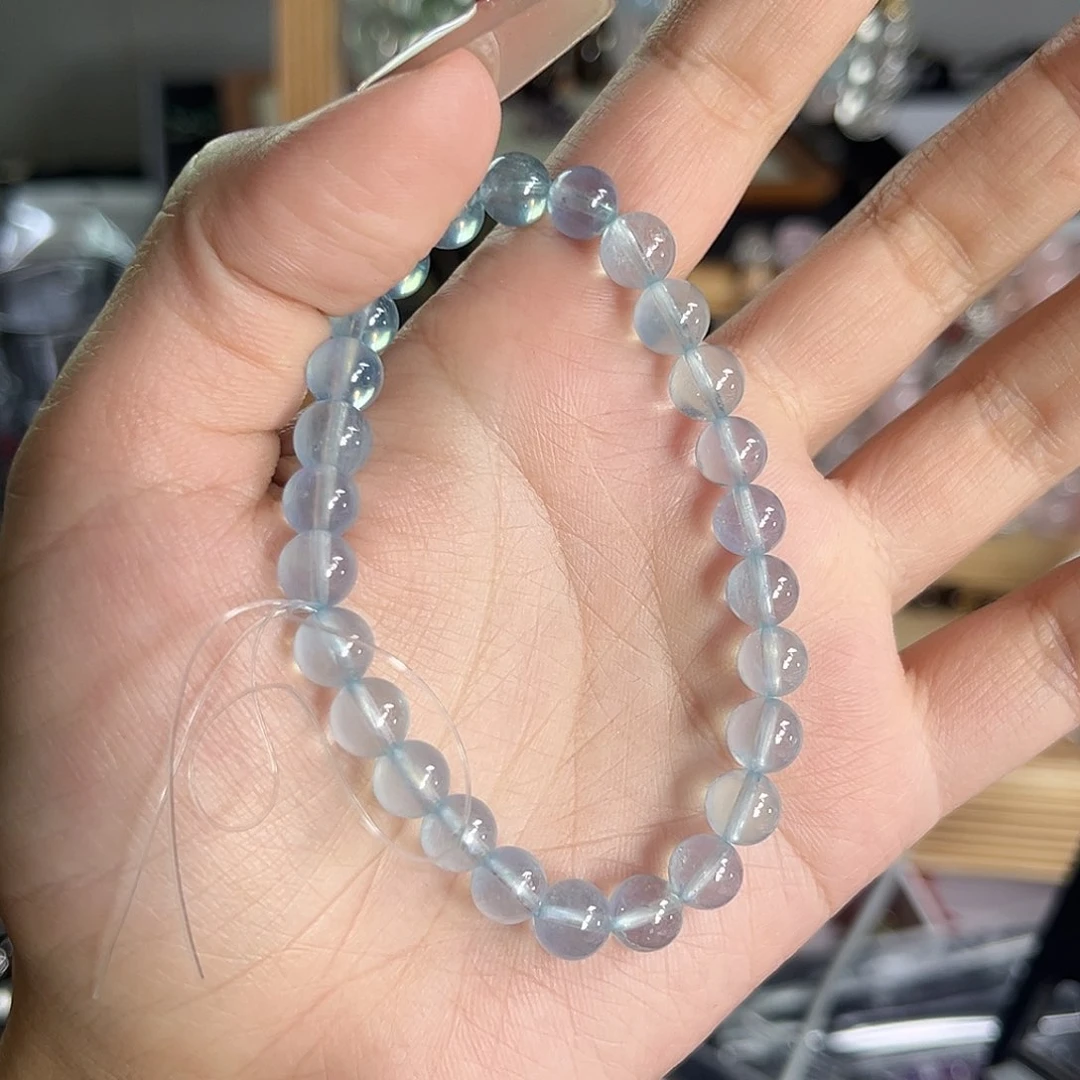 海蓝宝石手串未镶嵌