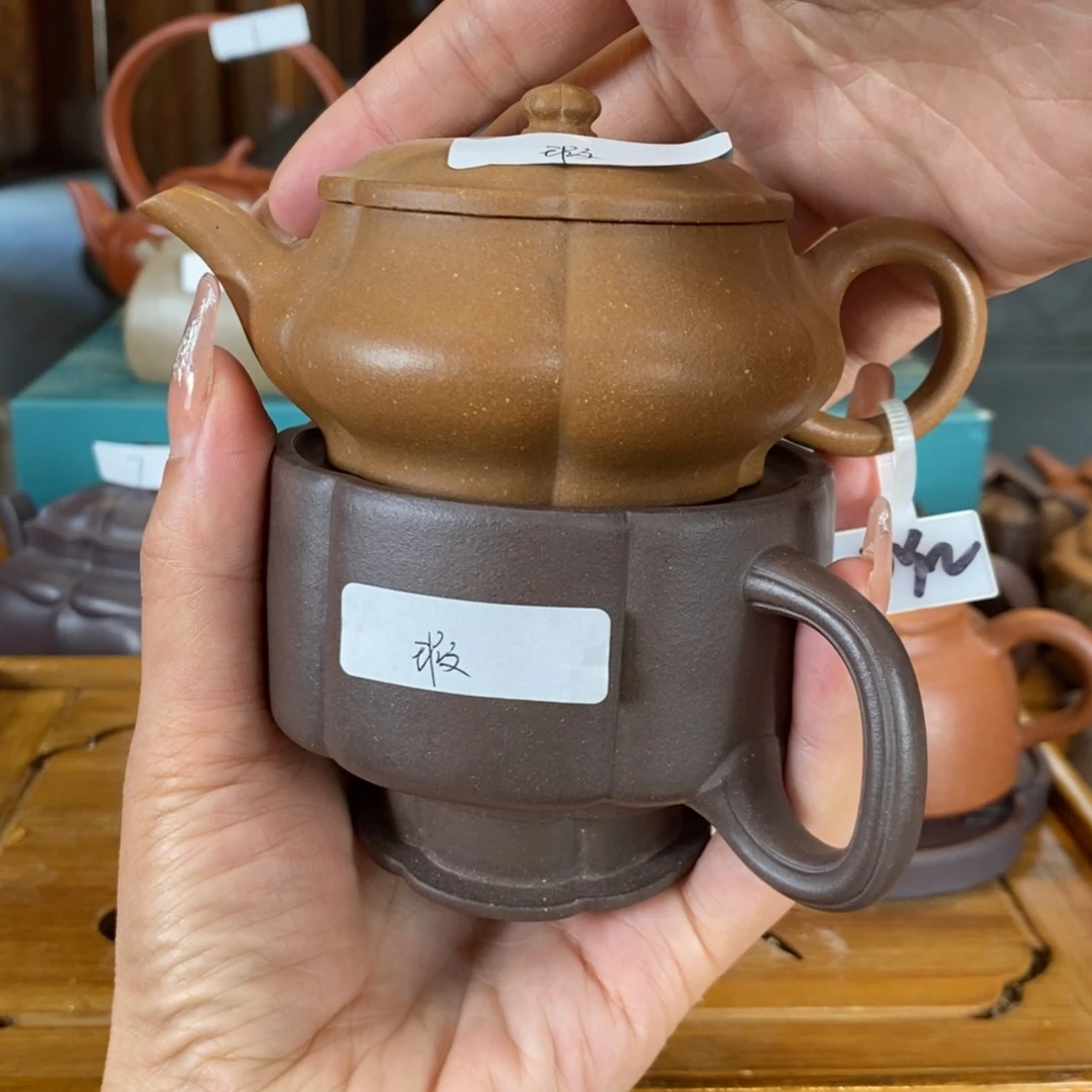 茶壶紫砂林*富原矿泥料手工壶直播间