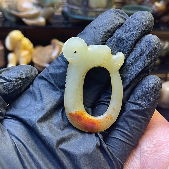 和田玉（糖玉）未镶嵌挂件