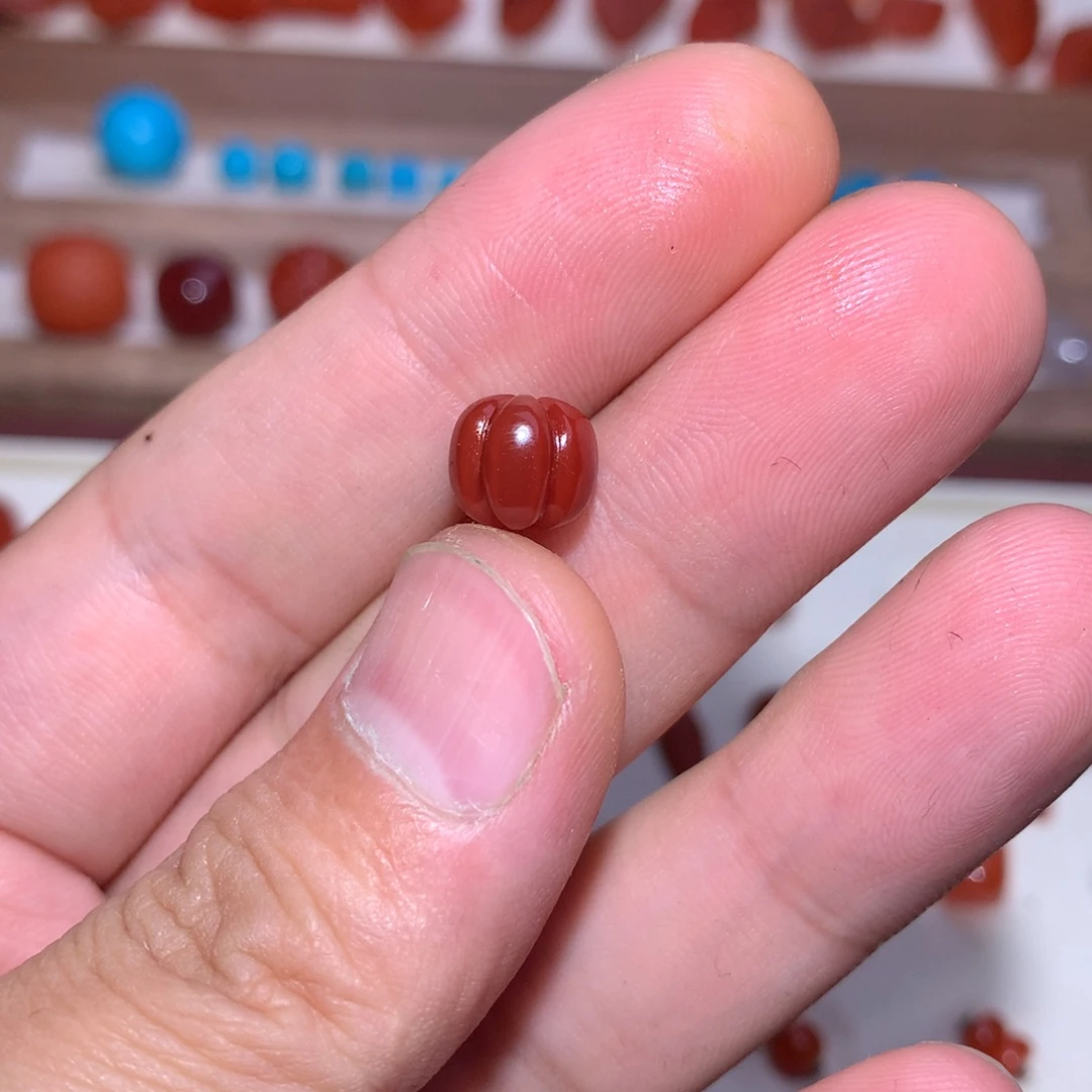 未镶嵌 9南瓜珠南红玛瑙