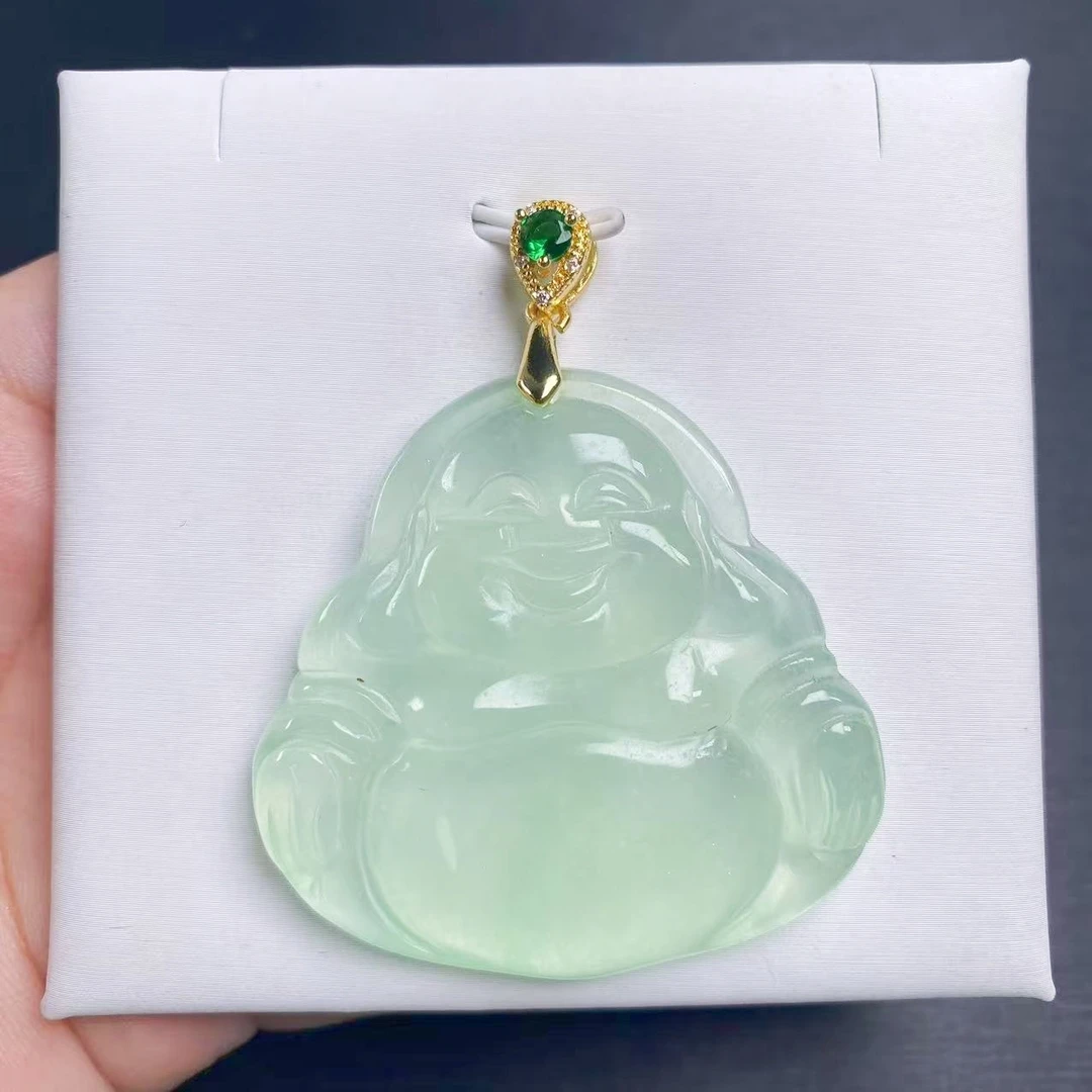 【小杨严选】L102冰油青佛公吊坠妈妈时尚百搭女款