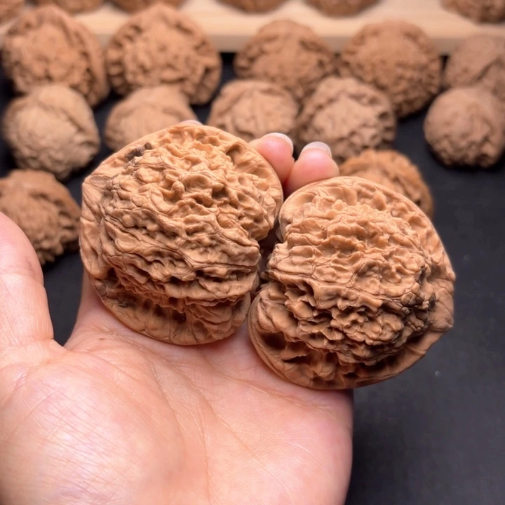 文玩核桃把件53官帽