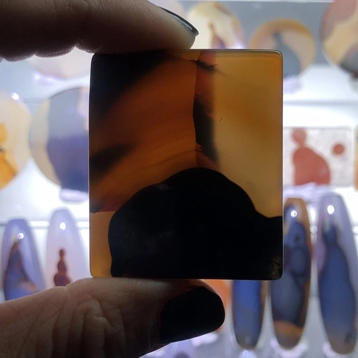 玛瑙/玉髓合金颈饰140