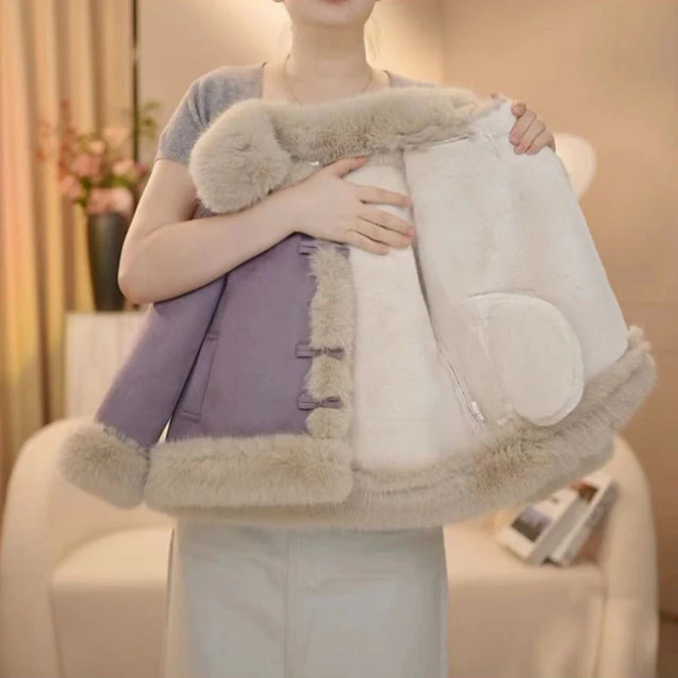 女童加绒外套秋冬新款2025儿童中大童冬季洋气女孩加厚保暖上衣潮