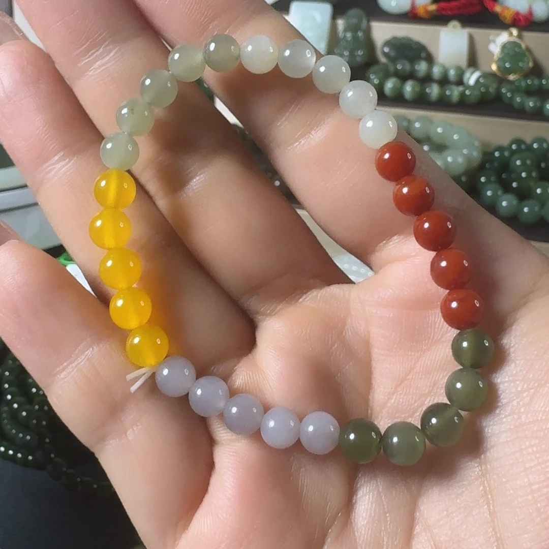 未镶嵌手串和田玉